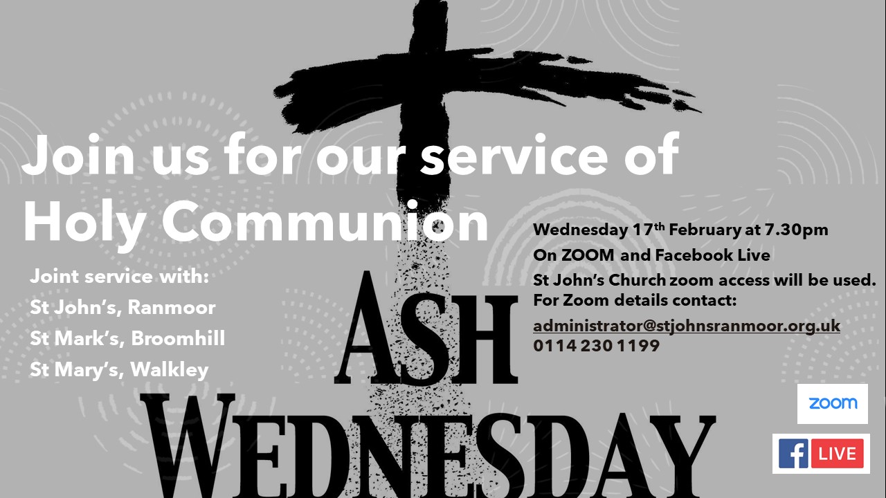 Ash Wednesday 2021 Service