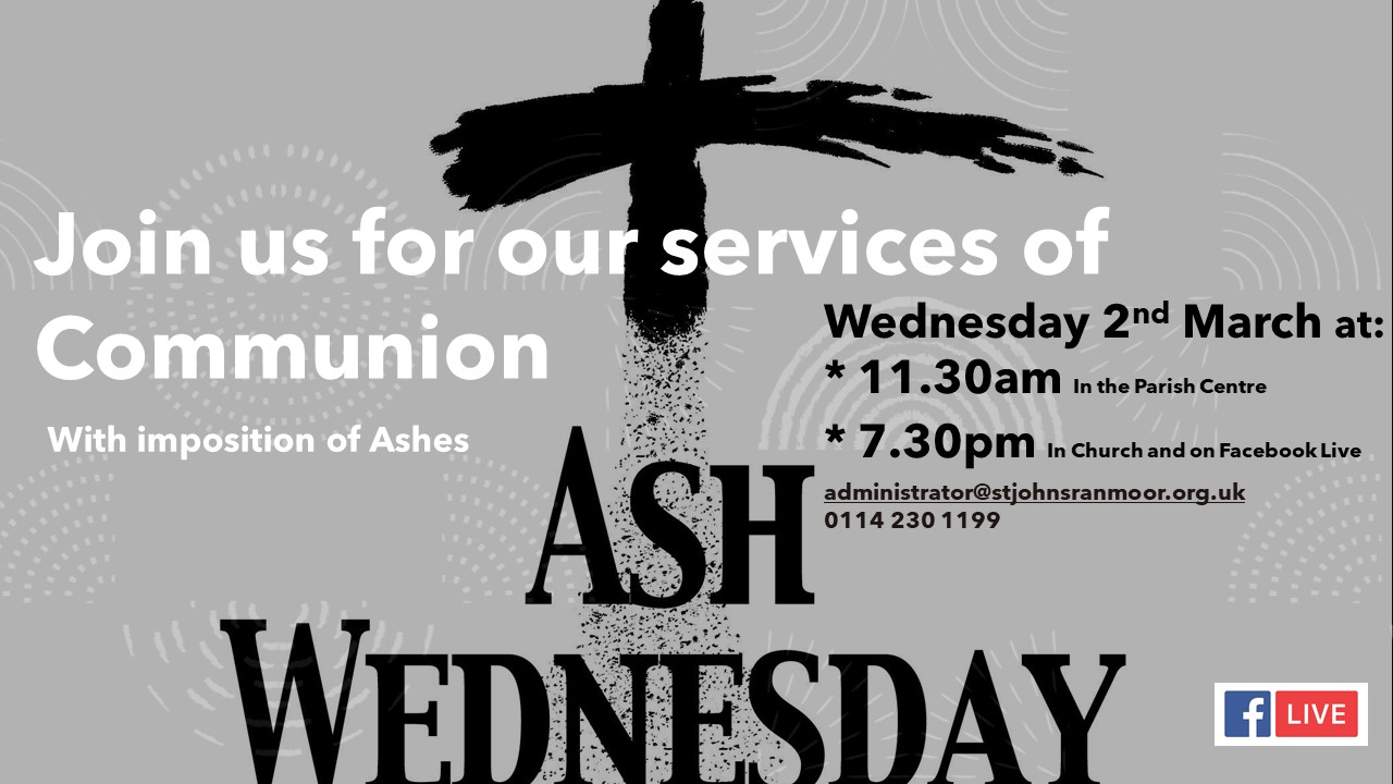 Ash Wednesday 2022 Service