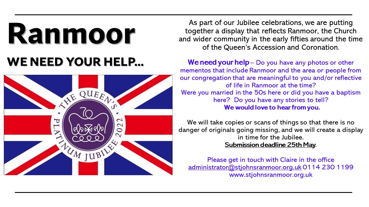 Jubilee appeal for items