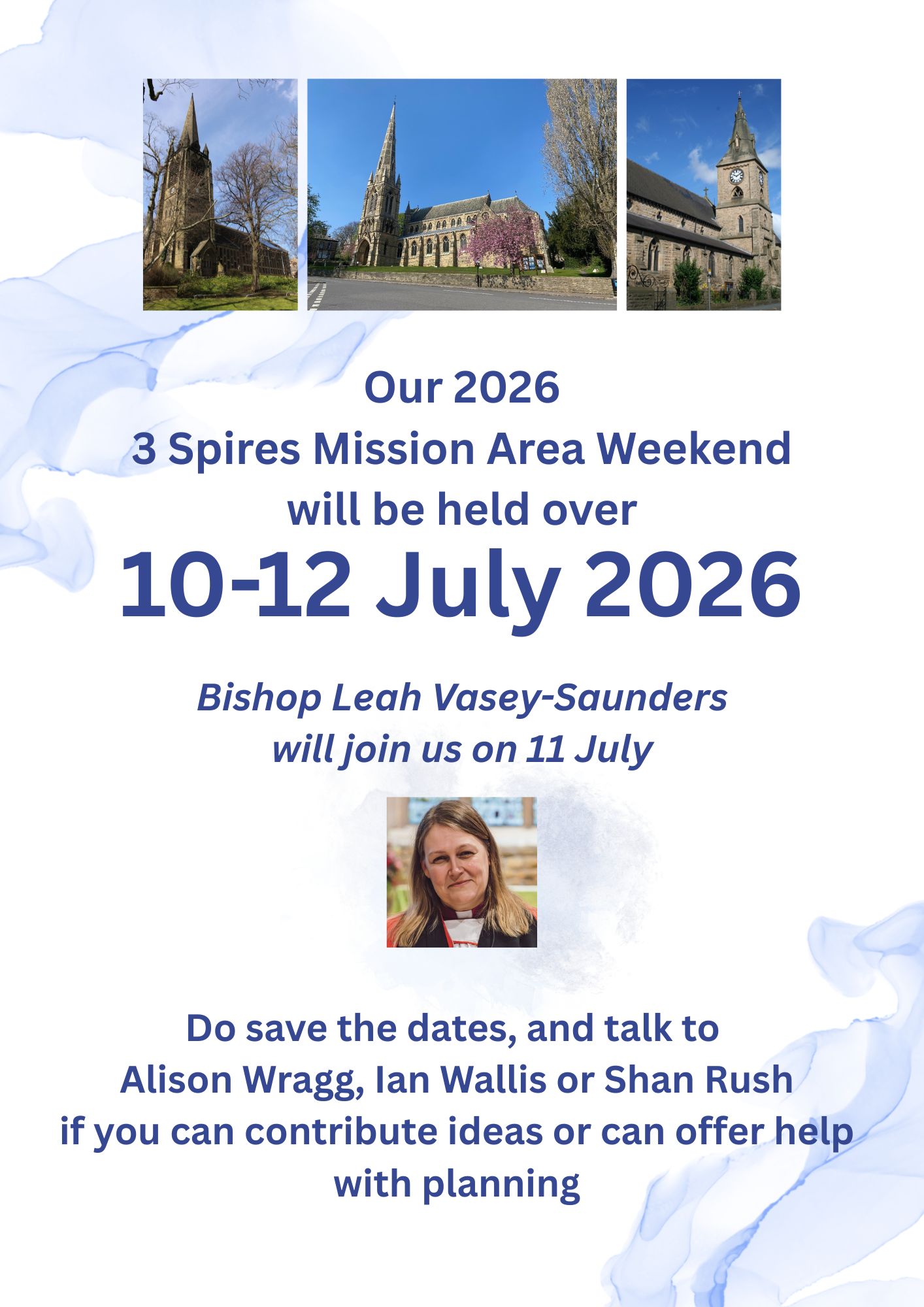 3 Spires Mission Area Weekend