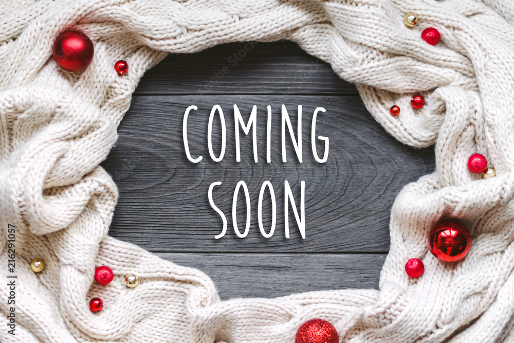 christma coming soon